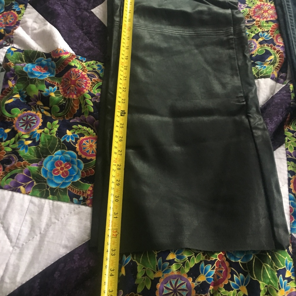 Banana Republic Monogram Leather Pants - Picture 8 of 8